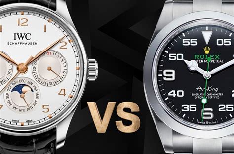 iwc vs rolex reddit|watch brands better than rolex.